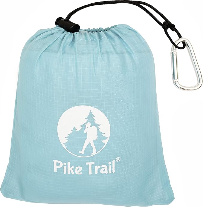 Pike Trail Sleeping Bag Liner – Travel and Camping Sheet, Lightweight and Compact Insert with Full Length Zipper and Guarantee