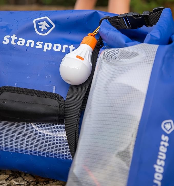 Stansport Waterproof Dry Gear Duffel Bag - 65 Liter (19.82 Gallon)