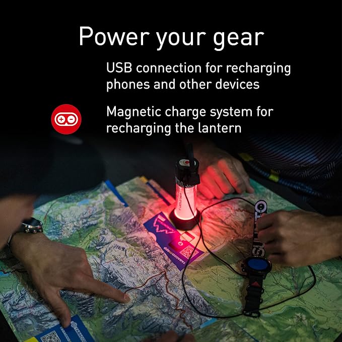 Ledlenser, ML6 Connect Warm White Light Outdoor Lantern, Bluetooth Remote Control, 750 Lumens, Rechargeable Battery