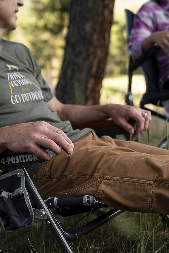 GCI Outdoor Wilderness Reclining Portable Backpack Chair