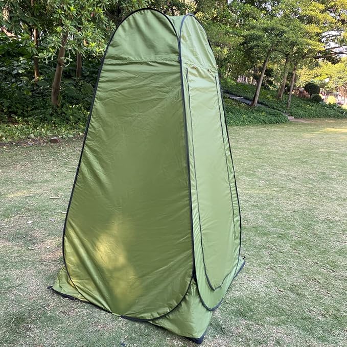 Pop Up Tent Upgrade Privacy Shower Tent Portable Outdoor Sun Shelter for Toilet Camping Biking Beach with Carry Bag