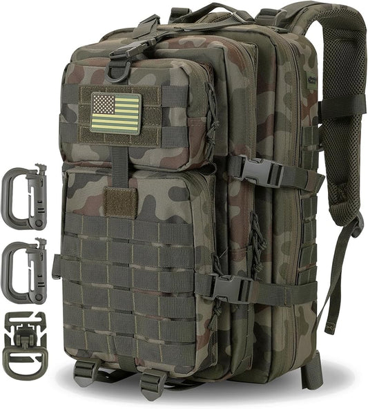 MOLLE Assault Pack, Tactical Backpack Military Army Camping Rucksack, 3-Day Pack