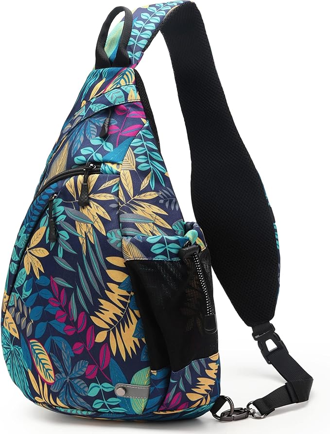 Water-Proof Sling bag/Crossbody Backpack/Shoulder Bag with USB Charging Port for Travel, Hiking, Cycling, Camping