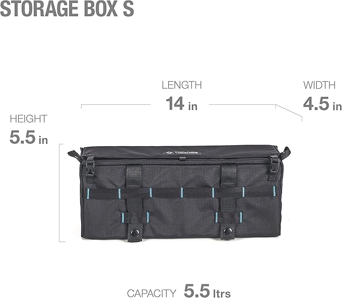 Helinox Storage Box Accessory and Gear Organizer, SM (14 x 4.5 x 5.5)