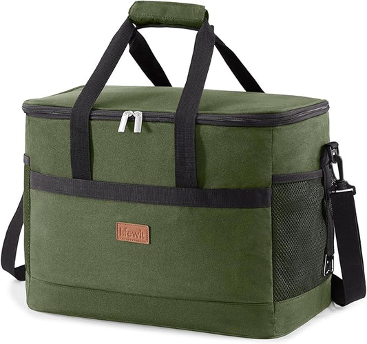 Lifewit Cooler Bag 30/50/60 Cans Collapsible and Insulated Large Lunch Bag Leakproof Soft Cooler Portable Tote for Camping/BBQ/Family Outdoor Activities