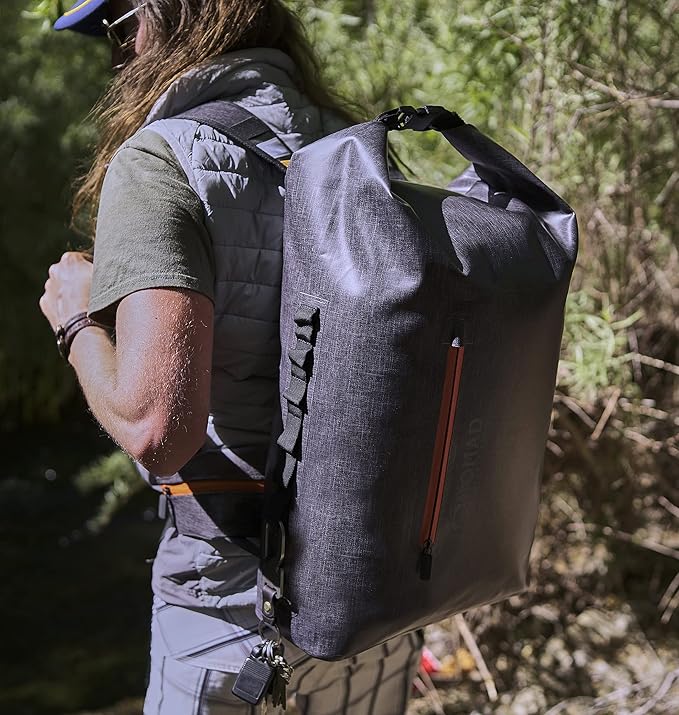 | Maverick 30L - Waterproof Backpack Roll-Top Dry Bag for Kayaking, Rafting, Boating, Surfing, Hiking, Camping, Fishing