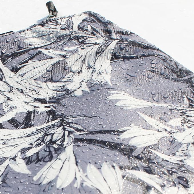 ESVAN Original Floral Water Resistant Large Tote Bag Shoulder Bag for Gym Beach Travel Daily Bags Upgraded