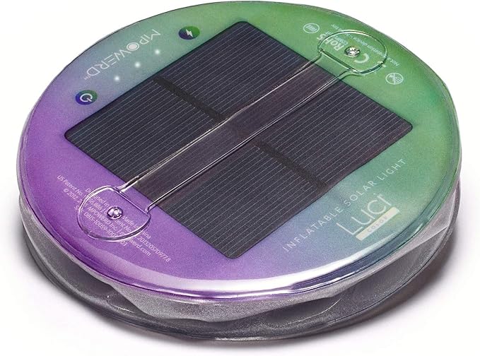 BioLite Lucy Color Multicolor Inflatable Sunlight Shine Finish