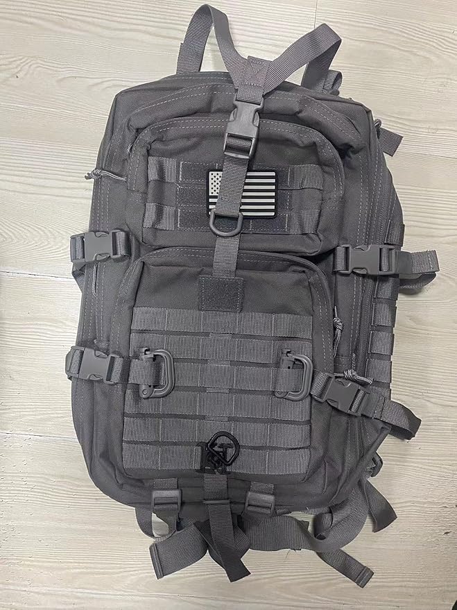 MOLLE Assault Pack, Tactical Backpack Military Army Camping Rucksack, 3-Day Pack