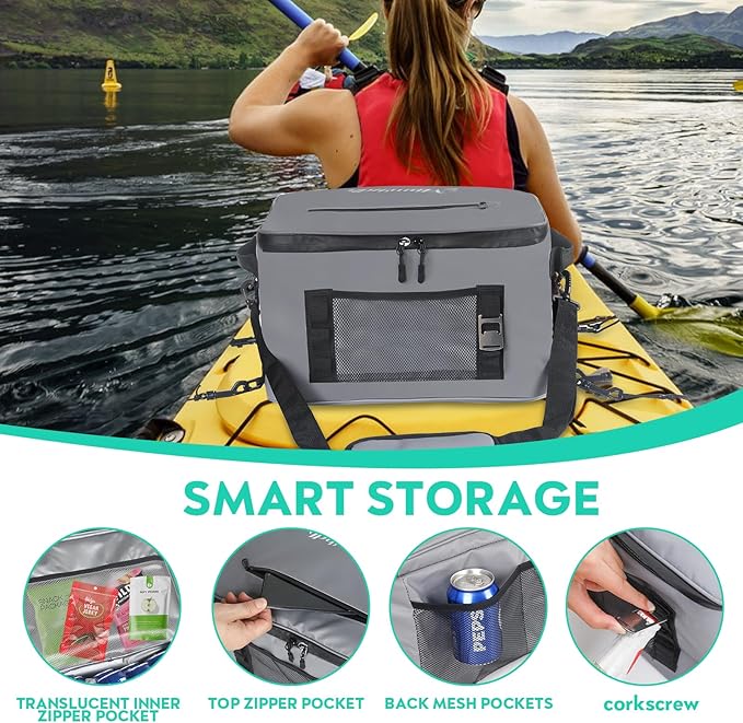 Paddle Board Cooler Bag for Paddleboarding, Kayaking - Secure, Spacious and Functional for Outdoor Water Adventures