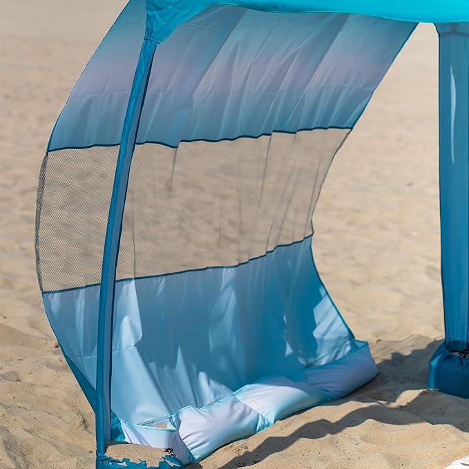 AMMSUN Beach Cabana Sidewall, Additional Privacy Sunwall for AMMSUN 6.2'×6.2' Beach Cabana, Easy Set Up and Take Down