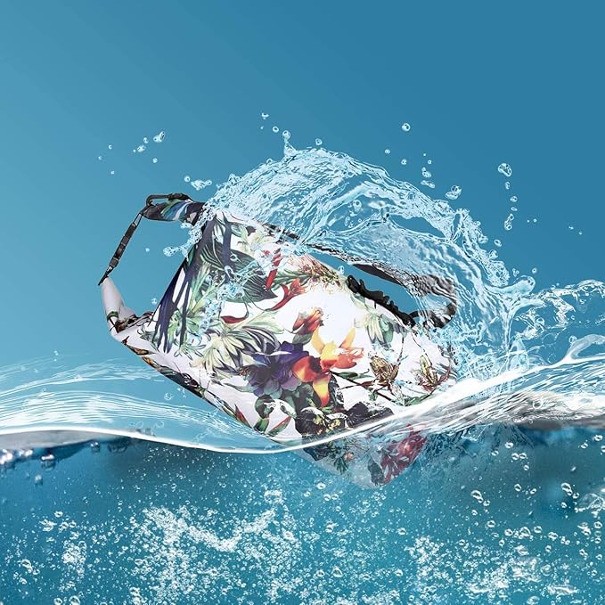 OMGear Waterproof Dry Bag Backpack Phone Pouch 40L/30L/20L/10L/5L Floating Dry Sack for Kayaking Boating Outdoors Activities