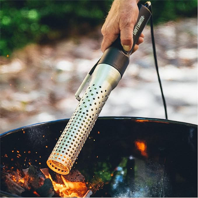 Looftlighter Classic - Electric Charcoal Starter & Fire Lighter, Superheated Air Technology, 1300°F in 60 Seconds, for BBQ Grills, Smokers & Fireplaces