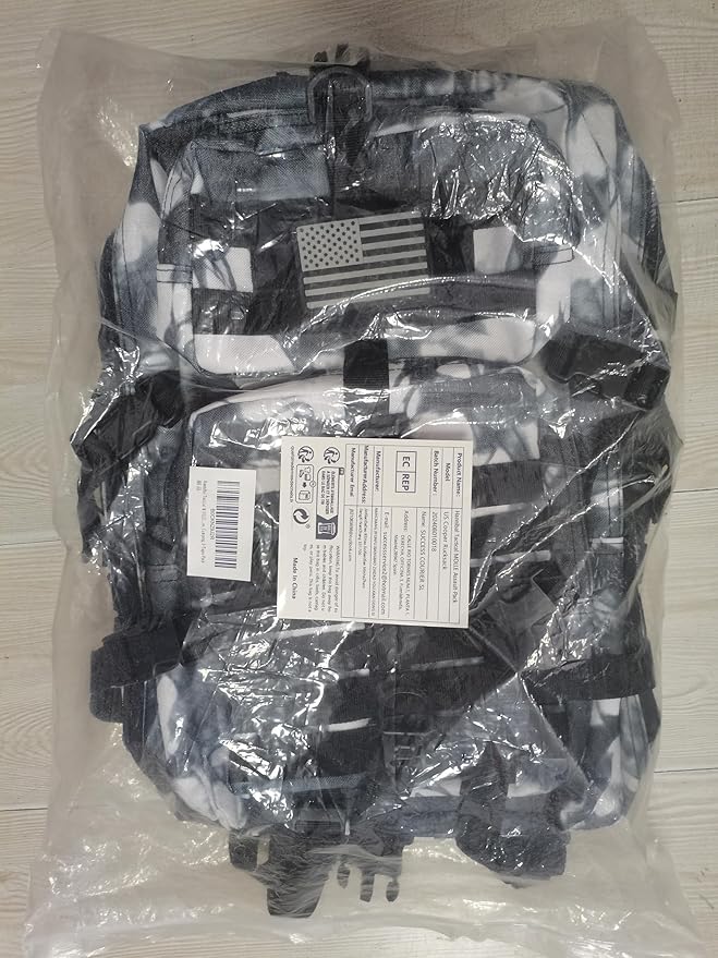 MOLLE Assault Pack, Tactical Backpack Military Army Camping Rucksack, 3-Day Pack