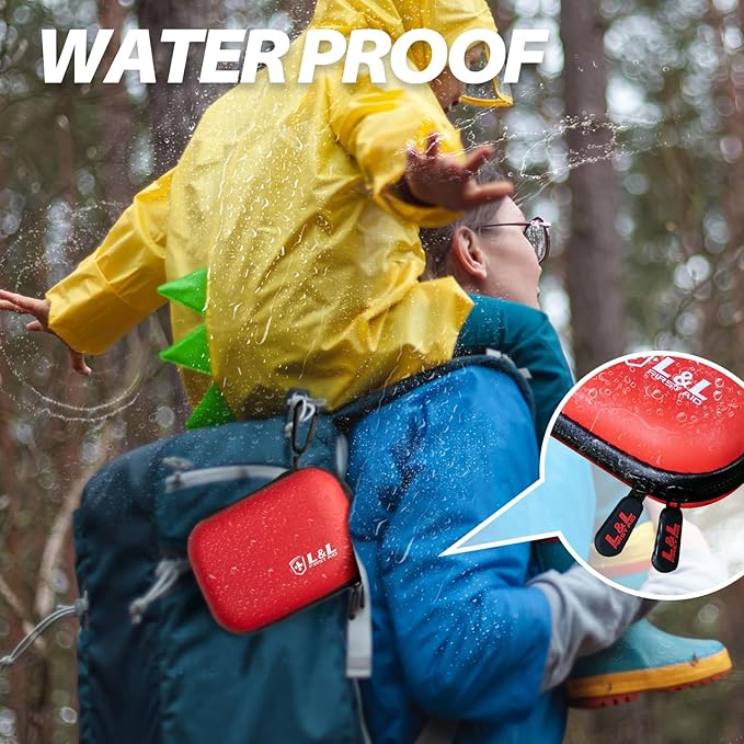 Travel First Aid Kit,120 Piece Mini First Aid Kit,Waterproof Survival First Aid Kits,Car Emergency Kit,Small Portable First Aid Kits for Car Travel Businesses Camping Sports Hiking(Red)