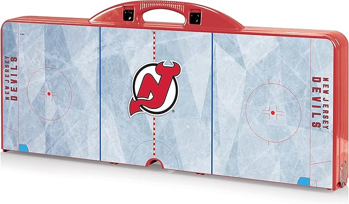 PICNIC TIME NHL Unisex-Adult NHL Picnic Table Portable Folding Table with Seats