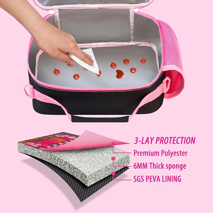 RLGPBON Kids Lunch Box for Girls Lunch Bag Insulated Durable Lunch Box Children Lunch Tote Bag for School