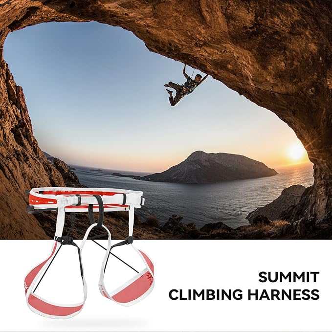 KAILAS Professional Mountaineering Harness Lightweight Rock Climbing Men Ski Harness Adjustable Comfortable