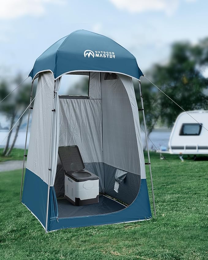 OutdoorMaster Privacy Shower Tent Changing Room Camp Toilet Shelter for Camping & Beach