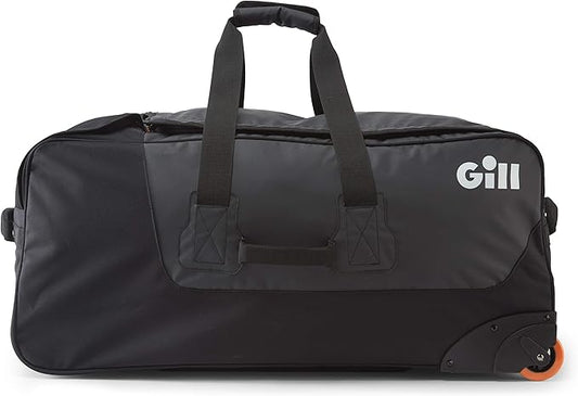Gill 115 Litre Rolling Jumbo Cargo Bag - Hardwearing & Waterproof with Retractable Handle and Rolling Wheels