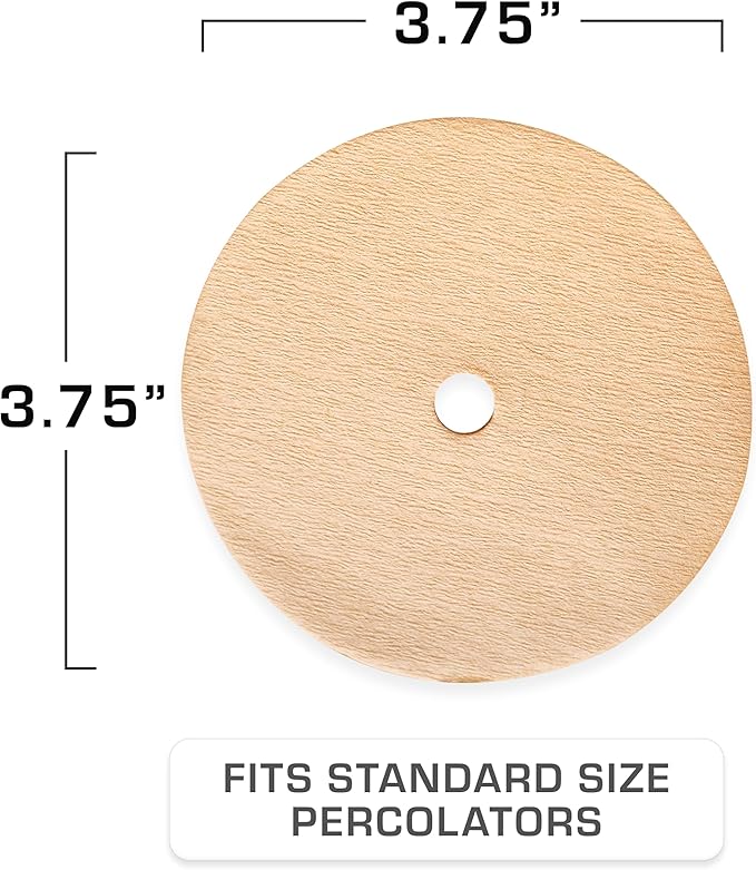 COLETTI Bozeman Super Bundle — Camping Coffee Pot, 2x Glass Globes, 100-Pack of Natural Filters — Camping's Best Percolator – Pure Stainless Steel [9 Cup Bundle]