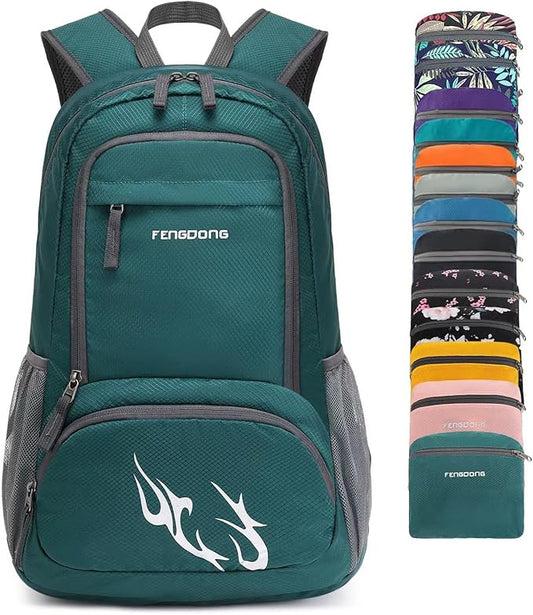 35L Lightweight Foldable Waterproof Packable Travel Small Hiking Backpack Daypack for men women