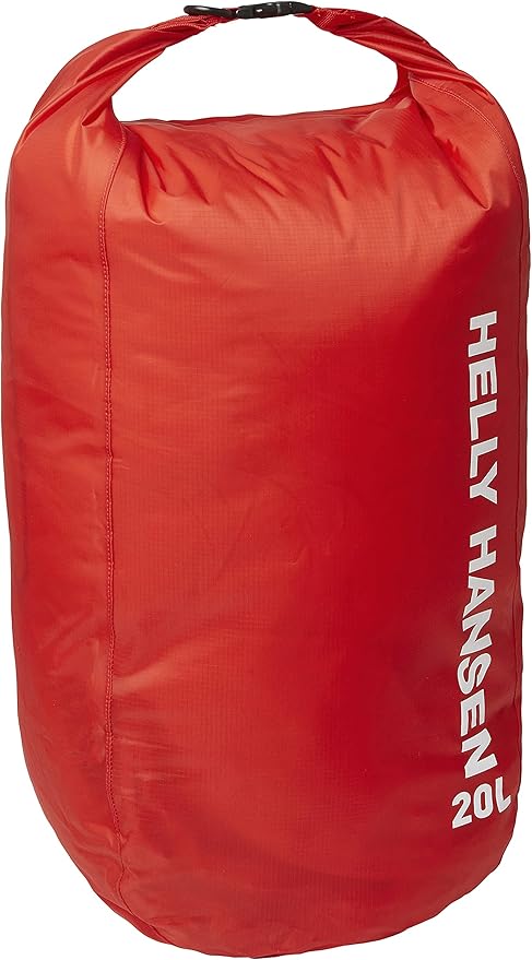 Helly Hansen Unisex HH Light Dry Bag 20L, 222 Alert Red, One Size