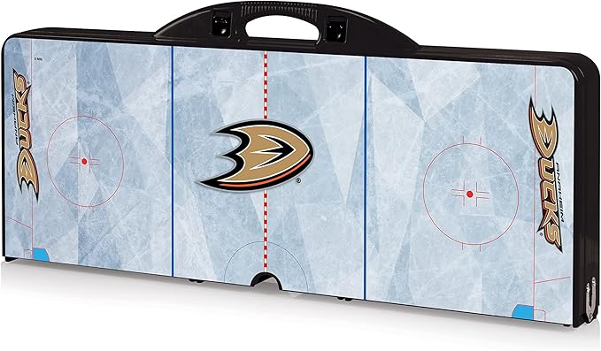PICNIC TIME NHL Unisex-Adult NHL Picnic Table Portable Folding Table with Seats