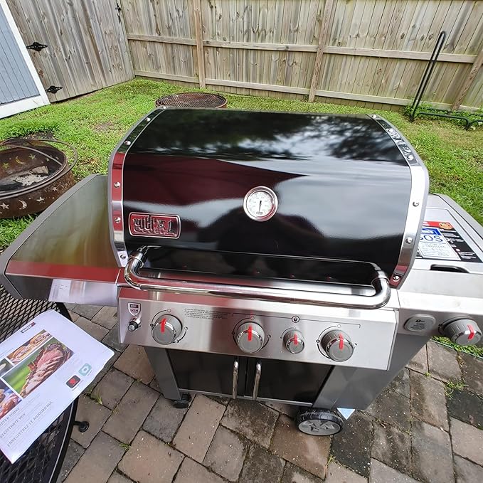 SafBbcue 66220 Igniter Push Button Switch for Genesis II Spirit II S-310 E-310 S-210 E-210 GS4 Gas Grill Replacement Parts for Weber Igniter Switch 66220 Igniter Button Switch GS4 Igniter for Weber