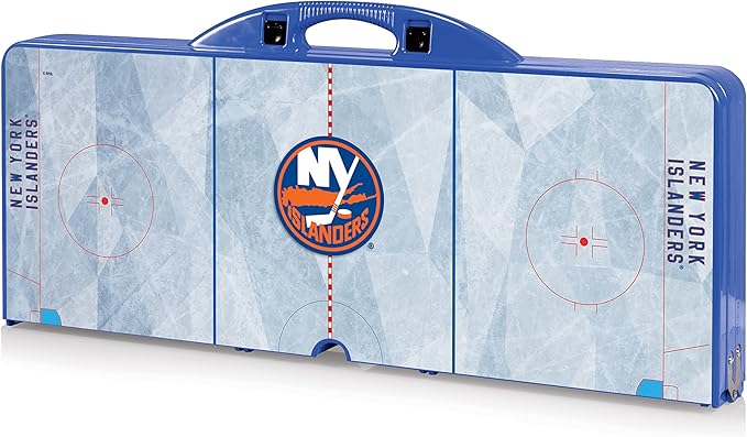 PICNIC TIME NHL Unisex-Adult NHL Picnic Table Portable Folding Table with Seats