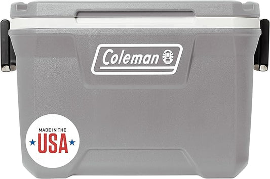 Coleman Classic Series Insulated Portable Cooler, Leak-Resistant Outdoor Hard Cooler Keeps Ice up to 5 Days, 52/70/120/150 Quart