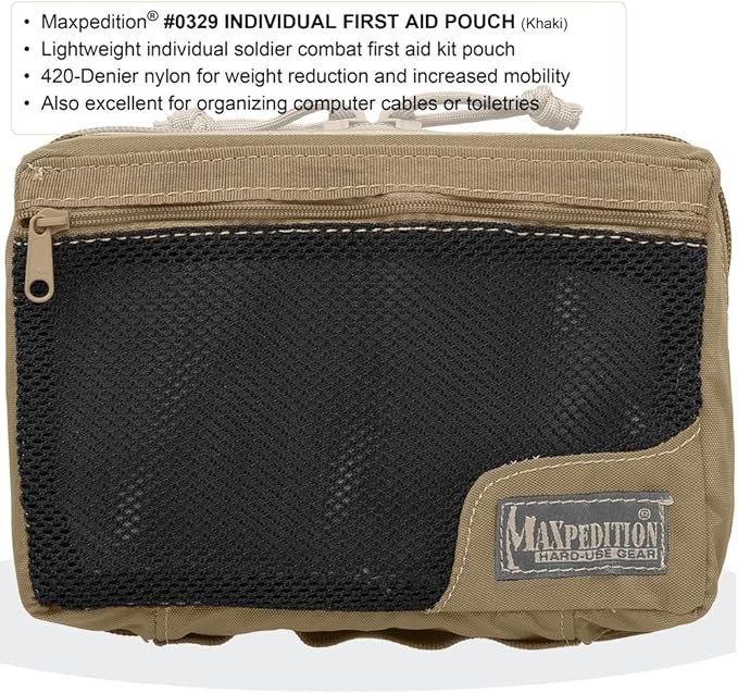 MAXPEDITION Gear Individual First Aid Pouch