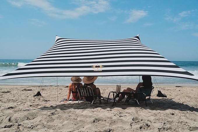 Neso Tents Grande Beach Tent, 7ft Tall, 9 x 9ft, Reinforced Corners and Cooler Pocket