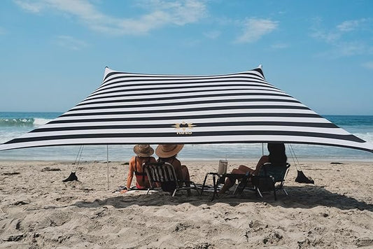 Neso Tents Grande Beach Tent, 7ft Tall, 9 x 9ft, Reinforced Corners and Cooler Pocket