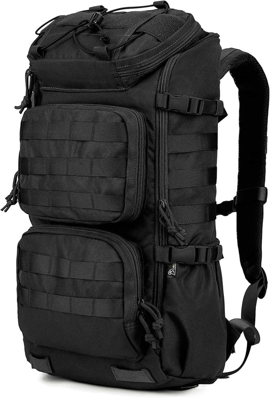 Mardingtop Tactical Backpacks Molle Hiking daypacks for Motorcycle Camping Hiking Military Traveling,25L Backpack