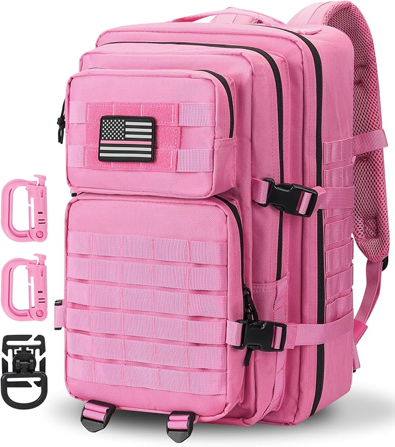 MOLLE Assault Pack, Tactical Backpack Military Army Camping Rucksack, 3-Day Pack