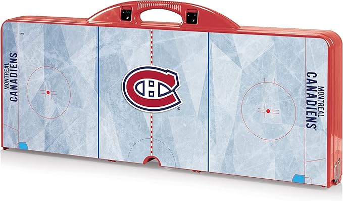 PICNIC TIME NHL Unisex-Adult NHL Picnic Table Portable Folding Table with Seats