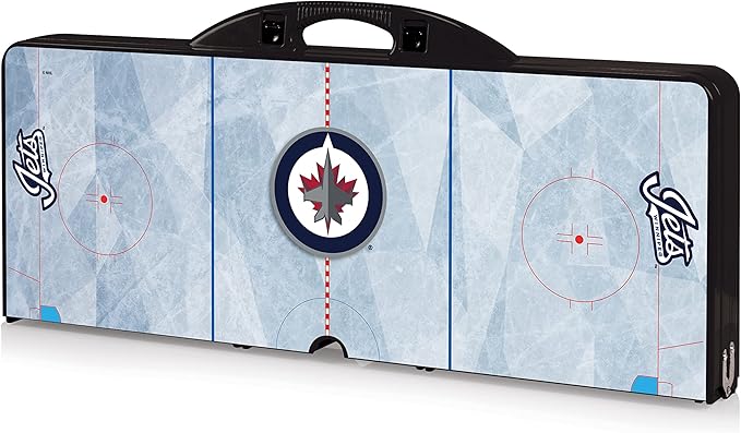 PICNIC TIME NHL Unisex-Adult NHL Picnic Table Portable Folding Table with Seats