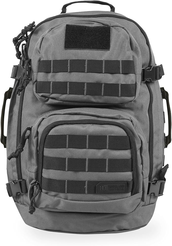 Highland Tactical Men's Major, Charcoal/Black, ONE_Size
