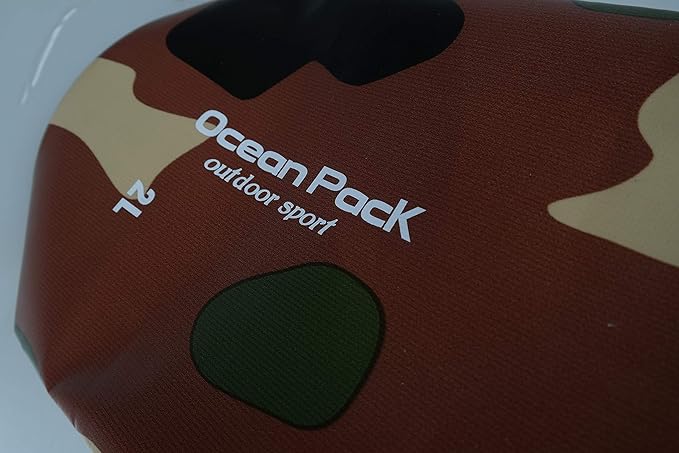 Outdoor Dry Sack/Floating Waterproof Bag 2L/3L/5L/10L/15L/20L/30L for Boating, Kayaking, Hiking, Snowboarding, Camping, Rafting, Fishing, Backpacking (Camouflage, 30L)