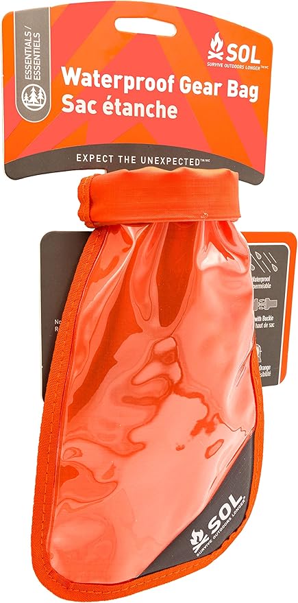 S.O.L. Survive Outdoors Longer SOL Waterproof Gear Bag Dry Bag (Pack of 3)