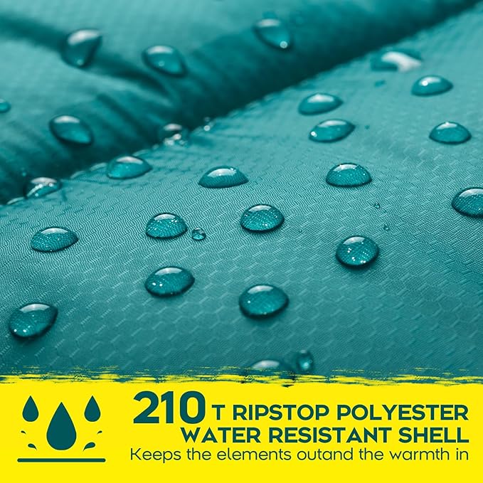 Bessport Sleeping Bag Winter | Flannel Lined 18℉ - 32℉ Extreme 3-4 Season Warm & Cool Weather Adult Sleeping Bags Large | Lightweight, Waterproof for Camping, Backpacking, Hiking