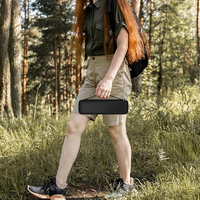 BooBowl Case Compatible with Clemas/for BougeRV/for SakerPlus Telescopic Rechargeable Camping Lights, Electric Outdoor Lamp Magnetic Lanterns Storage Holder Bag- Box Only