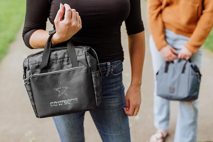 PICNIC TIME NFL On The Go Lunch Bag Cooler, Soft Cooler Lunch Box, Insulated Lunch Bag