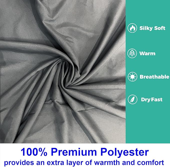 Sleeping Bag Liner Ultralight Adult Sleep Sack Travel Sheets for Hotel Sleeping Bags for Adults Liners Sheet Cotton Lightweight Camping Inner Hostel Fresh Back Backpacking NO Zipper Traveling Bed