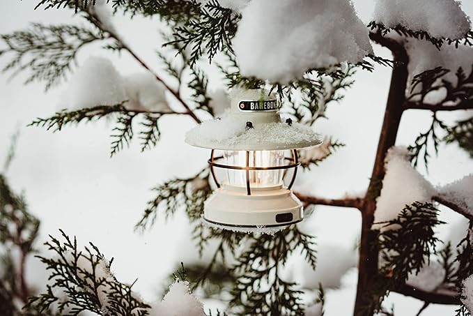 Barebones Edison Mini Vintage Adjustable LED Compact Outdoor Lantern - Essential Gear for Camping, Hiking, Fishing, Tents and Outdoor Adventures