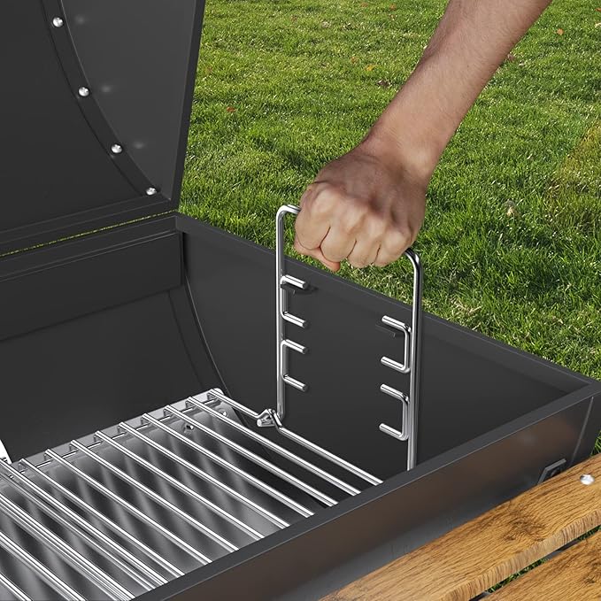 23-34 Inch Adjustable Ash Pan Replacement Parts for Royal Gourmet CC1830 Charcoal Grills,Replacement Parts for Chargriller E1224 2828 1224 1324 2121 2123,Fits for Charbroil 17302056 12301714