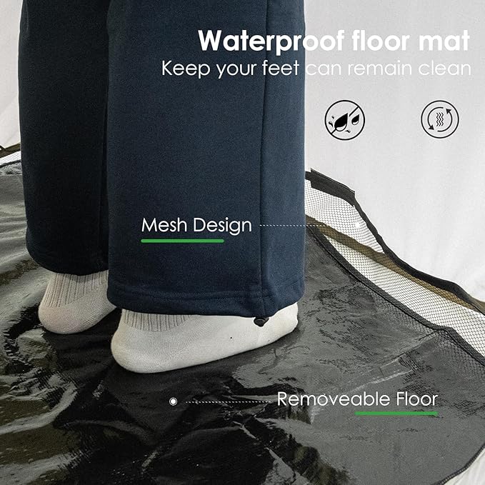 Portable Privacy Tent - Pop Up Shower & Changing Room for Outdoor Camping