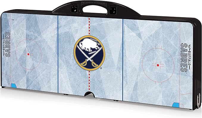 PICNIC TIME NHL Unisex-Adult NHL Picnic Table Portable Folding Table with Seats