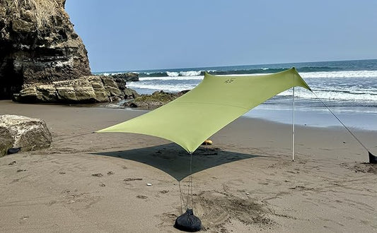 Neso Tents Grande Beach Tent, 7ft Tall, 9 x 9ft, Reinforced Corners and Cooler Pocket